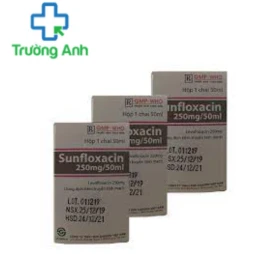 Sunfloxacin 250mg/50ml - Thuốc điều trị các nhiễm khuẩn của Sun Garden