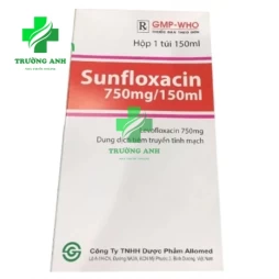 Sunfloxacin 750mg/150ml- Thuốc điều trị nhiễm khuẩn của Sun Garden