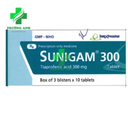 Sunigam 300- Thuốc giảm đau và viêm ở khớp hiệu quả của Imexpharm