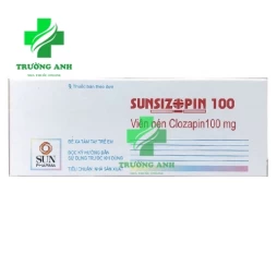 Sunsizopin 100 - Thuốc điều trị tâm thần phân liệt của Ấn Độ