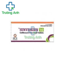 Sunvesizen Tablets 5mg Sun Pharma - Thuốc điều trị tiểu gấp