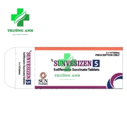 Sunvesizen Tablets 5mg Sun Pharma - Thuốc điều trị tiểu gấp