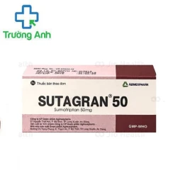 Sutagran 50mg - Điều trị tích cực để cắt ngay cơn đau nửa đầu