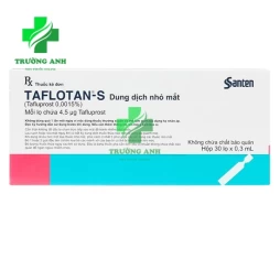 Taflotan-S 0,3ml - Dung dịch nhỏ mắt làm giảm áp lực nội nhãn cao