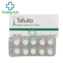 Tafuito 50mg Tipharco - Thuốc điều trị chướng bụng, buồn nôn