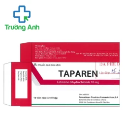 Taparen - Thuốc điều trị viêm mũi dị ứng, mày đay mãn tính