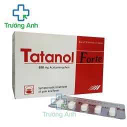 Tatanol Forte 650mg Pymepharco (150 viên) - Thuốc giảm đau, hạ sốt