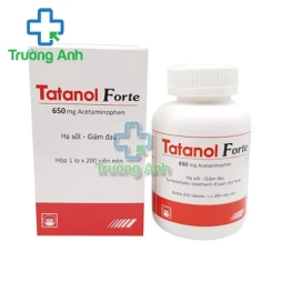 Tatanol Forte 650mg Pymepharco (200 viên) - Thuốc giảm đau, hạ sốt