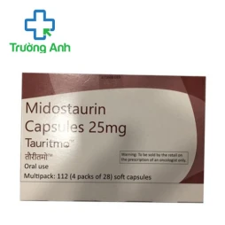 Tauritmo 25mg (Midostaurin) - Thuốc điều trị ưng thư hiệu quả