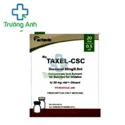 Taxel-CSC 20mg/0,5ml Actavis - Thuốc điều trị ung thư của Ý