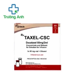 Taxel-CSC 80mg/2ml S.C.Sindan - Thuốc điều trị ung thư vú