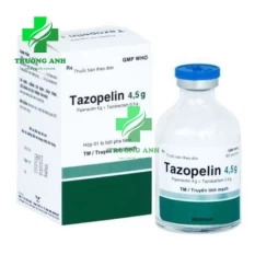 Tazopelin 4,5g - Thuốc điều trị bệnh nhiễm khuẩn của Bidiphar