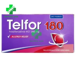 Telfor 180 DHG - Thuốc điều trị viêm mũi dị ứng