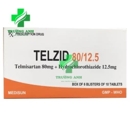 Telzid 80/12.5 - Thuốc điều trị tăng huyết áp hiệu quả của Medisun