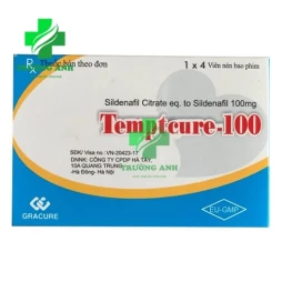 Temptcure 100 - Thuốc điều trị rối loạn cương dương của Ấn Độ