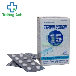 Terpin Codein 15 Pharimexco (viên nén) - Điều trị ho khan