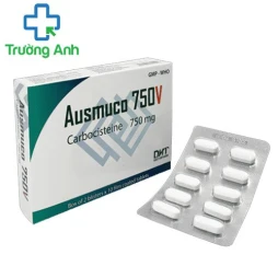 Ausmuco 750V - Thuốc điều trị rối loạn về tiết dịch hô hấp hiệu quả
