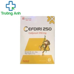 Cefdiri 250 (bột) - Thuốc điều trị nhiễm khuẩn của Medisun
