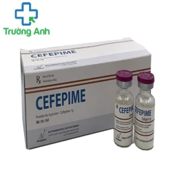 Cefepime 1g Amvipharm - Thuốc điều trị nhiễm khuẩn hiệu quả