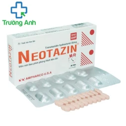 NEOTAZIN MR - Thuốc điều trị các cơn đau thắt ngực hiệu quả
