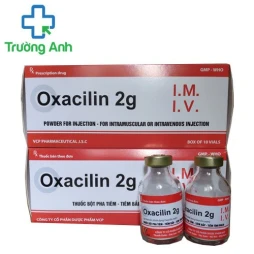 Oxacilin 2g - Thuốc điều trị nhiễm khuẩn hiệu quả của VCP