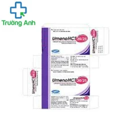 UmenoHCT 20/25 - Thuốc điều trị tăng huyết áp nguyên phát hiệu quả