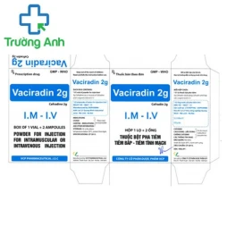 Vaciradin 2g - Thuốc chống nhiễm khuẩn hiệu quả của VCP