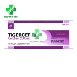TIGERCEF 2G - Thuốc điều trị nhiễm trùng hiệu quả