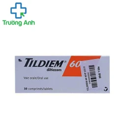Tildiem - Điều trị phòng ngừa cơn đau thắt ngực hiệu quả của Pháp