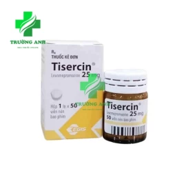 Tisercin 25mg - Thuốc điều trị tâm thần hiệu quả của Hungary