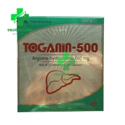 Toganin 500mg - Thuốc điều trị tăng ammoniac máu hiệu quả