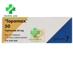 Topamax 50mg - Thuốc điều trị động kinh cục bộ hiệu quả của Thụy Sỹ
