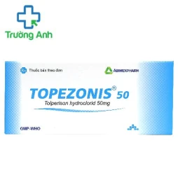Topezonis 50 - Điều trị triệu chứng co cứng cơ sau đột quỵ