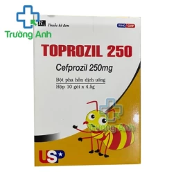 Toprozil 250 US Pharma USA - Điều trị viêm họng, viêm amidan
