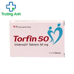 Torfin 50 - Hỗ trợ điều trị rối loạn cương dương của Ấn Độ