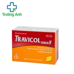 Travicol codein F - Thuốc giảm đau từ nhẹ đến nặng vừa của TV.Pharm