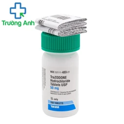 Trazodone Hydrochloride Tablets USP 100mg Teva - Chống trầm cảm