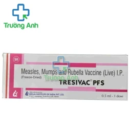 Tresivac PFS Serum Institute - Vaccin bệnh sởi, quai bị, rubella
