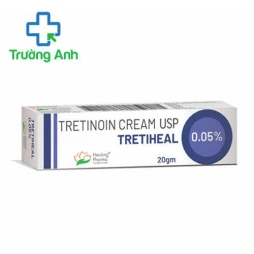 Tretiheal 0.05% (Tretinoin Cream) - Giúp giảm mụn, chống lão hóa 