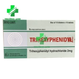 Trihexyphenidyl Khapharco - Thuốc điều trị bệnh Parkinson hiệu quả