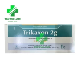 Trikaxon 2g - Thuốc điều trị nhiễm khuẩn nặng của Pharbaco