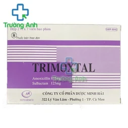 Trimoxtal 875/125 - Thuốc điều trị nhiễm khuẩn hô hấp