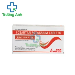 Troysar 50 - Thuốc điều trị tăng huyết áp hiệu quả của Ấn Độ