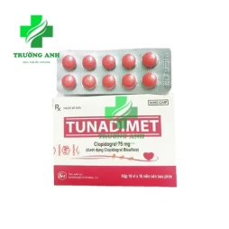 Tunadimet 75mg Khapharco - Phòng và điều trị tai biến tim mạch