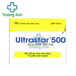 Ultrastar 500 Pharbaco - Thuốc điều trị viêm não, thuỷ đậu hiệu quả