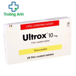 Ultrox 10mg - Thuốc điều trị tăng Cholesterol máu