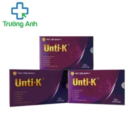 Unti-k (vỉ) - Hỗ trợ giảm nguy cơ mắc ung thư hiệu quả