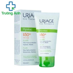Uriage Hyseac Flude SPF50 50ml - Giúp giảm dầu, chống nắng hiệu quả
