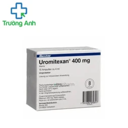 Uromitexan 400mg/4ml (Mesna 400mg) - Thuốc phòng ngừa độc tính trên niệu đạo của Đức