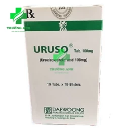 Uruso 100mg - Thuốc điều trị sỏi mật, sơ gan của Hàn Quốc